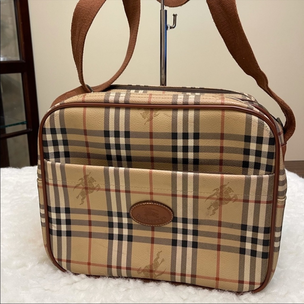 Burberrys Vintage Messenger Bag